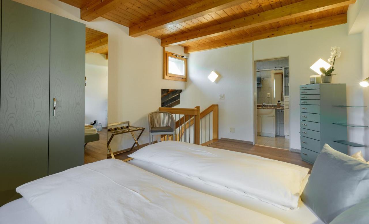 ホテル Relais Bayard Leuk エクステリア 写真