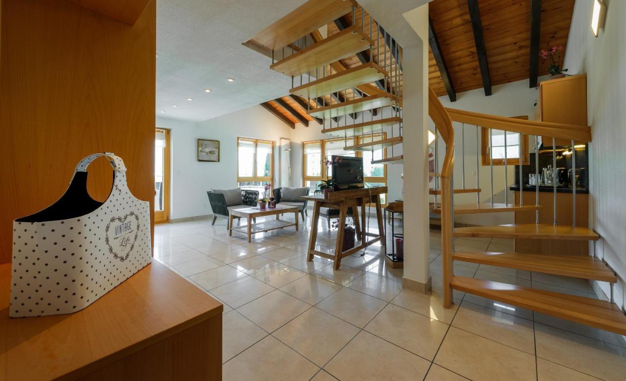 ホテル Relais Bayard Leuk エクステリア 写真