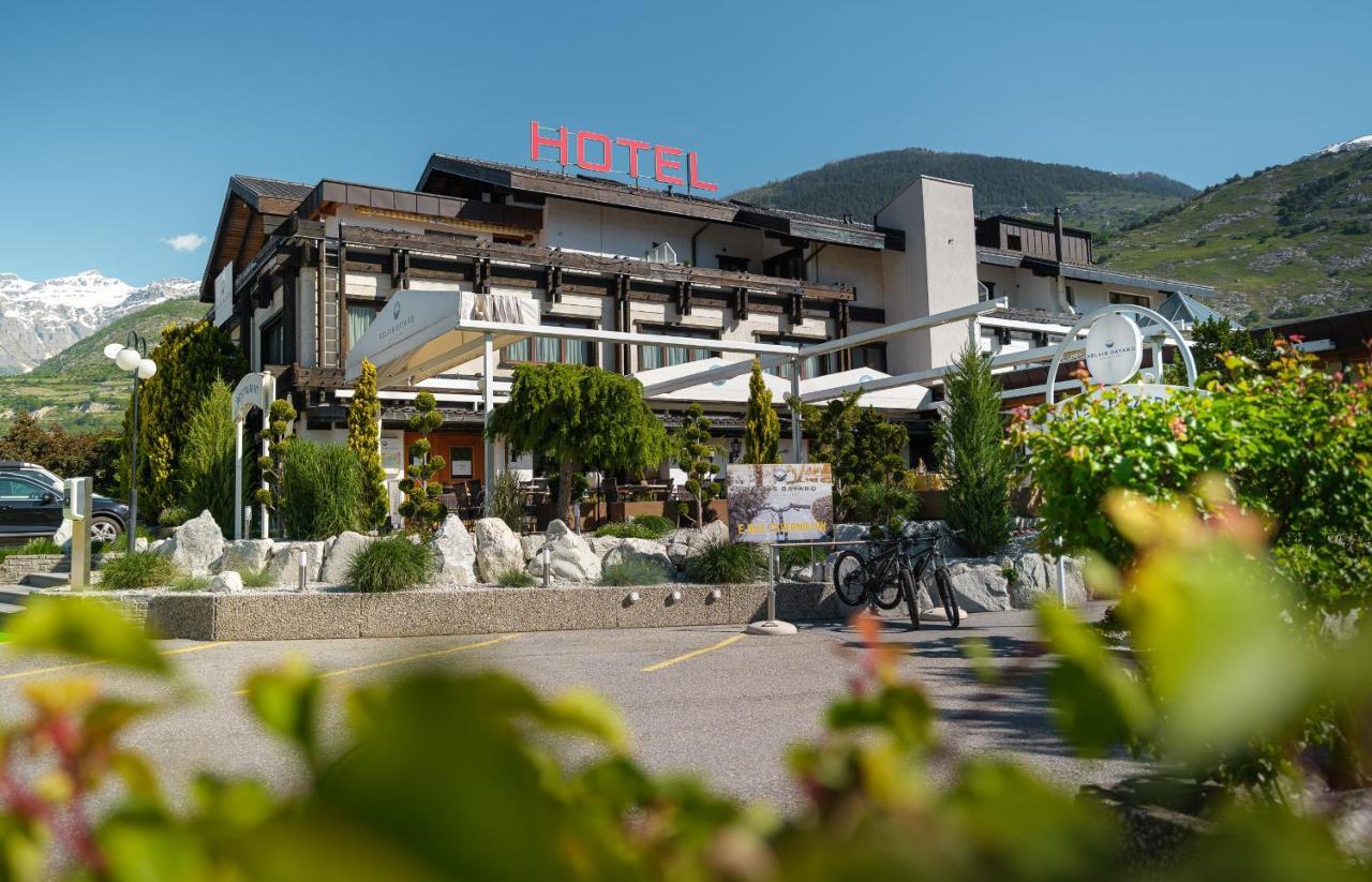 ホテル Relais Bayard Leuk エクステリア 写真